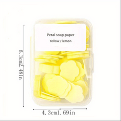 Portable Soap Tablets Bacteriostatic Hand Wash Tablets Soap Paper