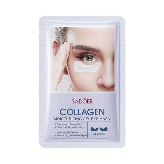 Collagen Eye Mask Hyaluronic Acid Gel Mask to Improve Dark Circles - Pack of 5