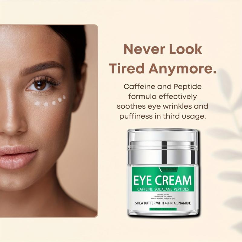 Dark Circle & Puffiness Eye Cream + Night Caffeine Eye Cream with Niacinamide