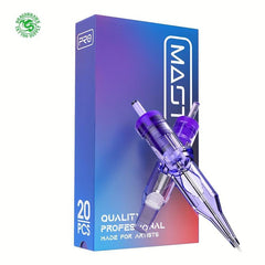20pcs Disposable Tattoo Pro Cartridge Needles Round Liner Standard Size
