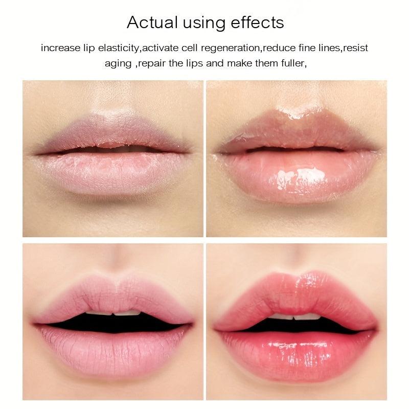 17ml Instant Lip Plumper Alcohol Serum Moisturizing Collagen Argan Lip Balm