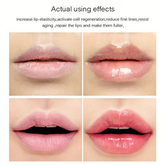 17ml Instant Lip Plumper Alcohol Serum Moisturizing Collagen Argan Lip Balm