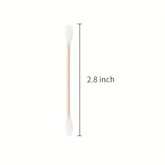 Clear Acrylic Fabric Swabs Holder With Bamboo Lid