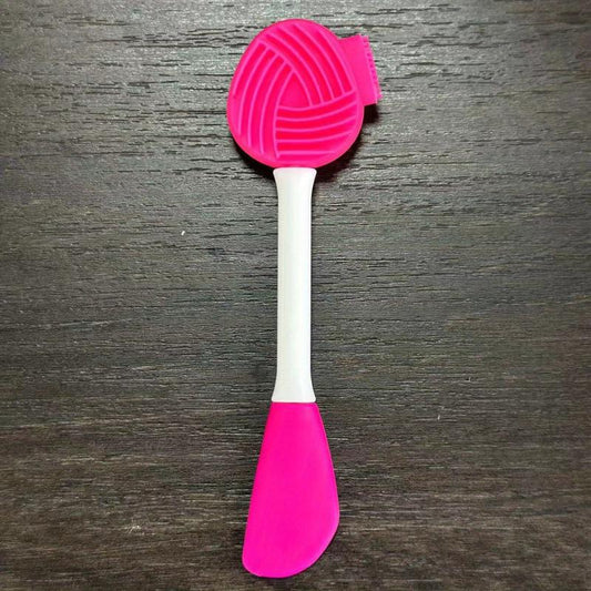 Portable Silicone Cleansing Massage Brush Gel Mask Facial Brush
