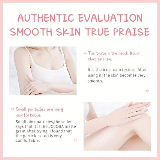 Peach Exfoliating Body Scrub - Natural Smooth & Tight Skin