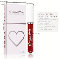 Mini Matte Lipstick Set Moisturizing Velvet Lipstick