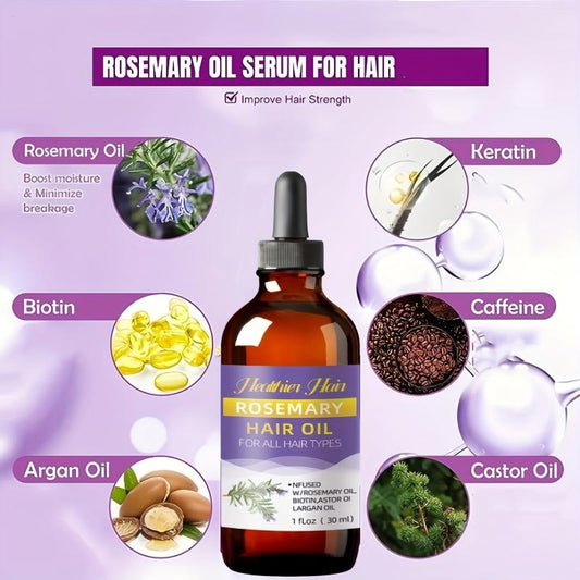 30ml Rosemary Hair Strengthens All Hair Types Healthy Hair