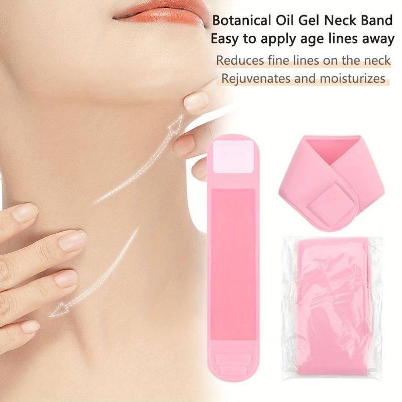 Silicone Gel Neck Mask Fixed Belt Anti Aging Patch