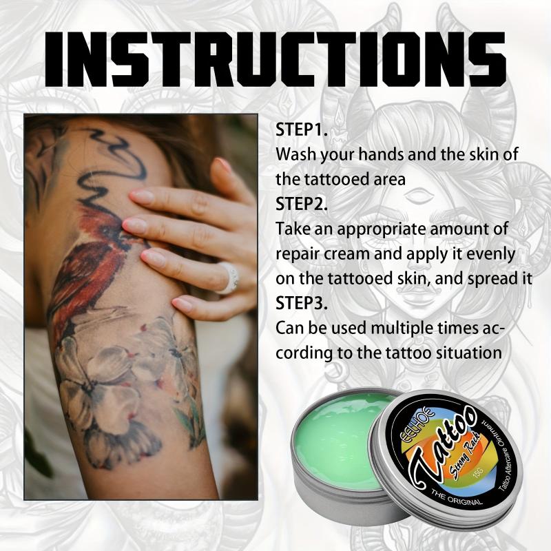 Tattoo Aftercare Soothing Gel Organic Tattoo Care Moisturizing Lotion