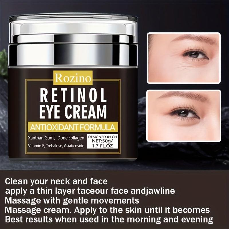 Retinol & Vitamin E Eye Cream - Hydrating & Elastic