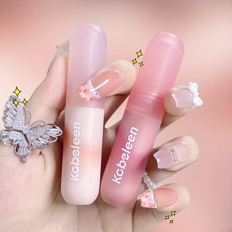 High Pigmented Matte Lip Gloss Set, 12 Colors, Long Lasting Wear, Nude Options