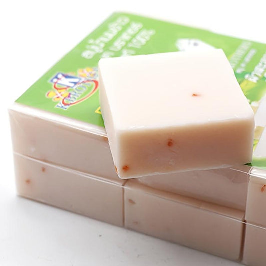 Thai Rice Milk Soap Deep Cleansing Moisturizing Acne Fighting Facial Cleanser