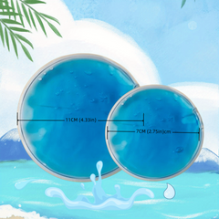 10pcs Gel Eye Pad Cooling Mask for Puffy Eyes Migraine Relax
