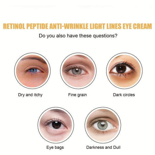 Retinol Polypeptide Repairing Eye Cream Aging Resistance Firming