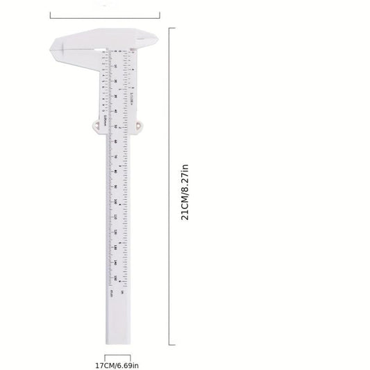 1pc 150mm Tattoo Eyebrow Ruler Brow Caliper Eyebrow Measure Balance Extension
