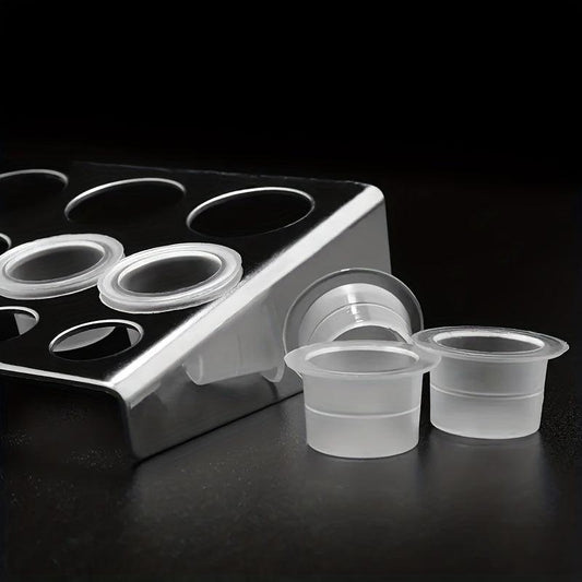 Tattoo Ink Holder Stainless Steel Shelf Stand for Pigment Inks Cup