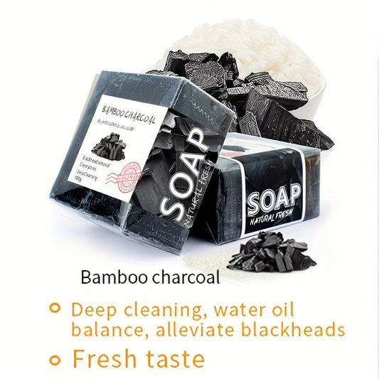 Organic Cucumber & Bamboo Charcoal Soap
