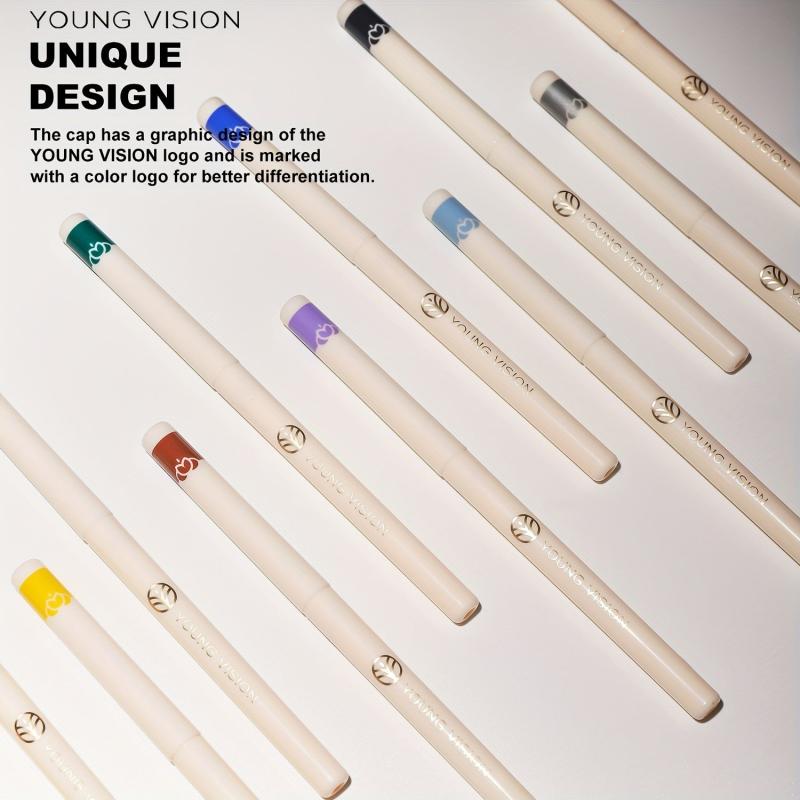 12 Colors Eyeliner Gel Pen Matte Waterproof Eyeliners Set