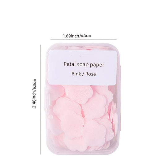 300 Pcs Portable Soap Paper Antibacterial Hand Washing Sheet