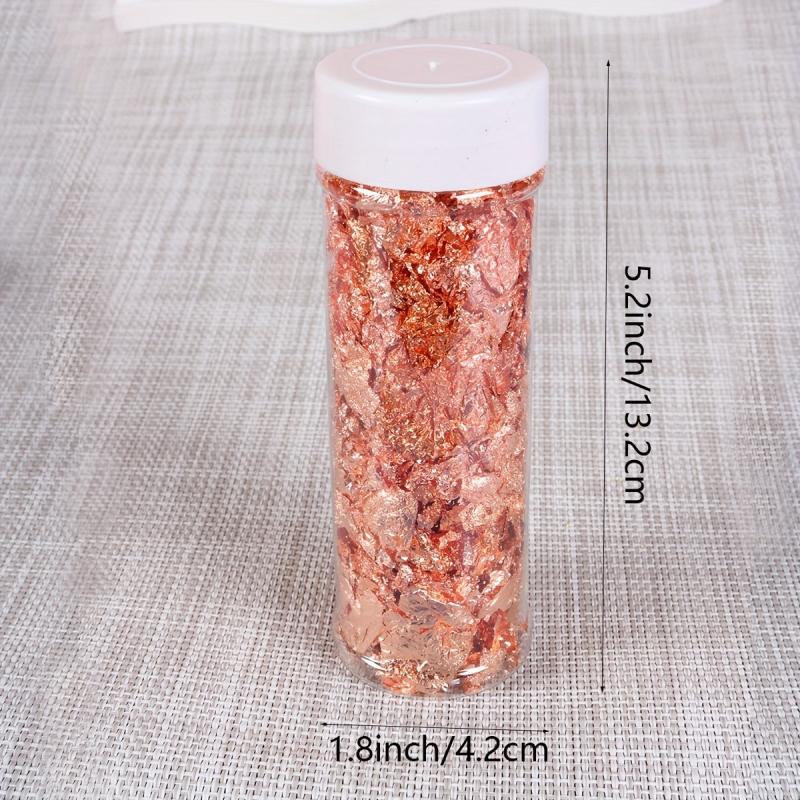 Copper Leaf Flakes Sequins Glitters Confetti for Arts Nail Foil