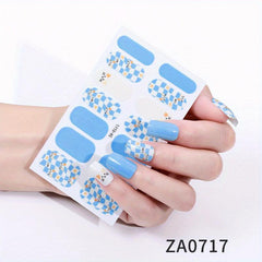 Colorful Full Cover Nail Decal Strips