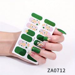 Colorful Full Cover Nail Decal Strips