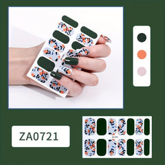 Colorful Full Cover Nail Decal Strips