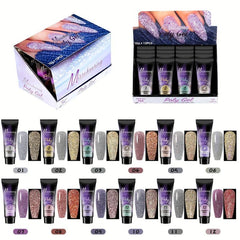 12pcs Nail Gel Set Builder Gel Nail Enhancement Gel