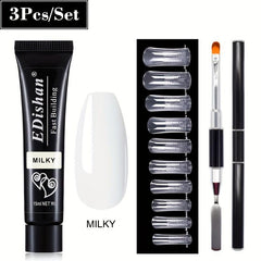 Nail Extension Gel Kit Quick Builder Gel Nail Forms