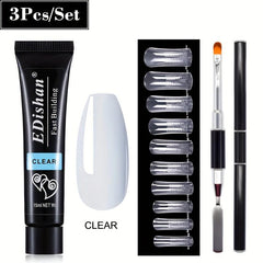 Nail Extension Gel Kit Quick Builder Gel Nail Forms