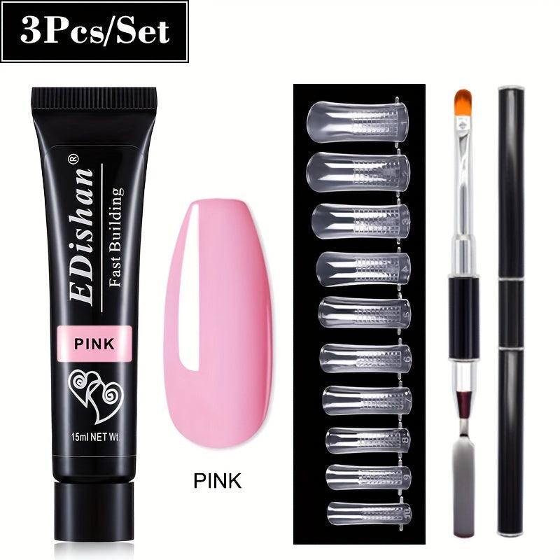 Nail Extension Gel Kit Quick Builder Gel Nail Forms
