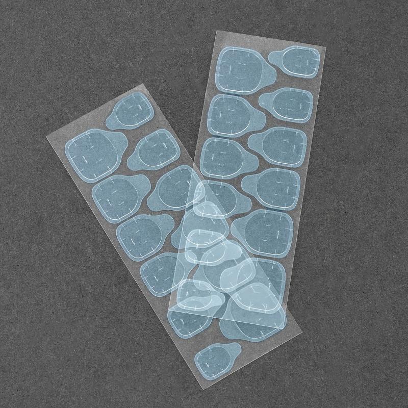 20 Sheets Double Side Gel Nail Glue For Press On Nails