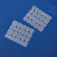 20 Sheets Nail Glue Stickers Double Sided Waterproof Adhesive Nail Tabs