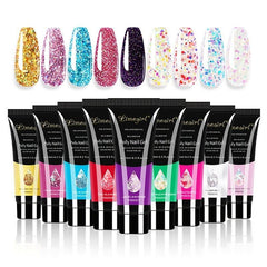 1pc Nail Extension Gel Kit 15Ml Crystal Quick Nail Extension Gel DIY