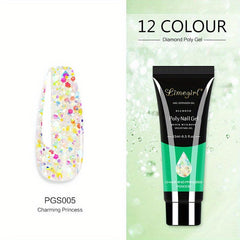 1pc Nail Extension Gel Kit 15Ml Crystal Quick Nail Extension Gel DIY