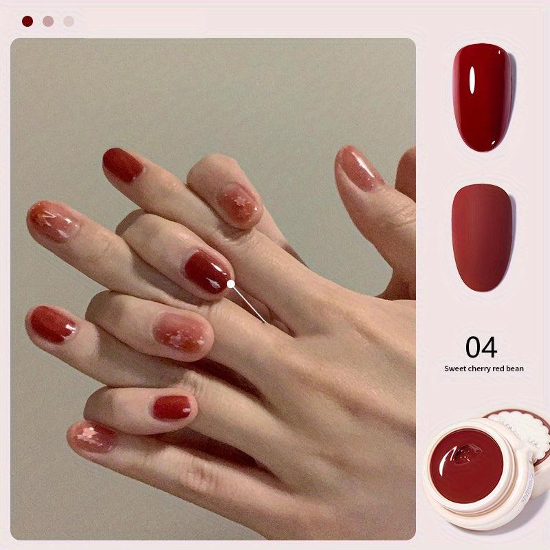 Japanese Solid Canned Nail Polish Glue Cream