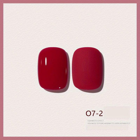Wine Red Gel Nail Polish Collection