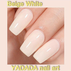 YADADA Beige Milky Nude Gel Nail Polish Neutral Gift 10ml 0 34oz