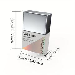 Aokitec 15ml Fast Dry Nail Glue for False Nail Tips Gel Nail Polish