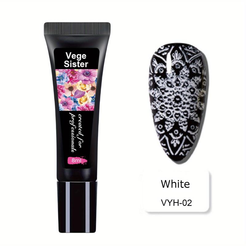 Stamping Gel Uv Nail Polish 8ml Soak Off Washable for Nail Art