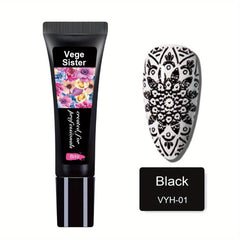 Stamping Gel Uv Nail Polish 8ml Soak Off Washable for Nail Art