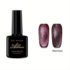Cat Eye Gel Nail Polish Set - 7 Colors Magnetic Gel Polish for Nail Art