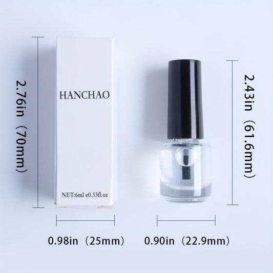 Quick Dry Clear Top Coat Gel Nail Polish 6ml