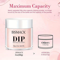 Translucent Dip Powder Jelly Baby Pink 2Oz 56g Sheer Rose Pink
