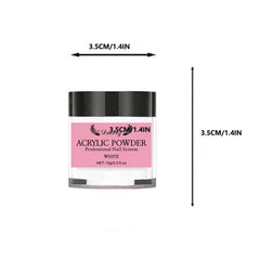 15G Acrylic Powder French Manicure Nail Extension
