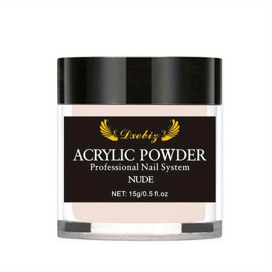 4 Colors Acrylic Powder 15g Professional Nail Powder for Extension