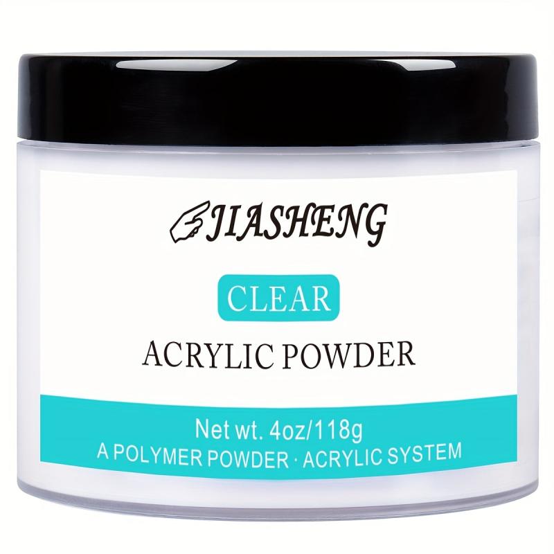 Acrylic Powder 2oz Crystal Polymer Nail System Extension