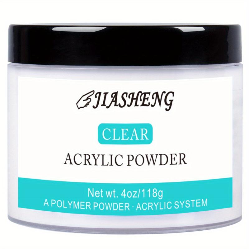 Acrylic Powder 2oz Crystal Polymer Nail System Extension