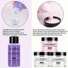 Acrylic Nail Kit for Extensions and DIY Manicures