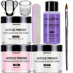 Acrylic Nail Kit for Extensions and DIY Manicures